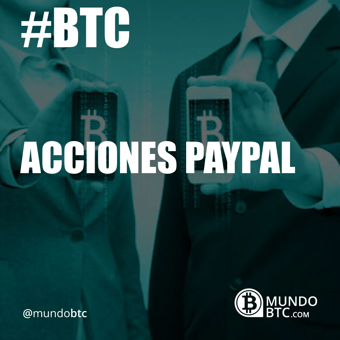 acciones paypal