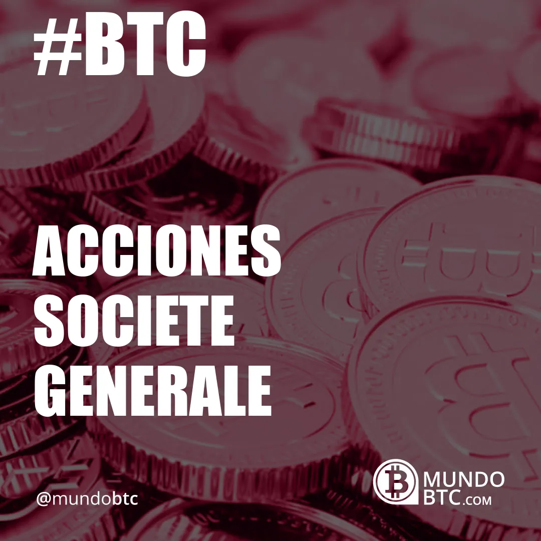 Acciones Societe Generale