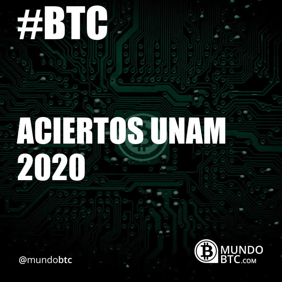 aciertos unam 2020