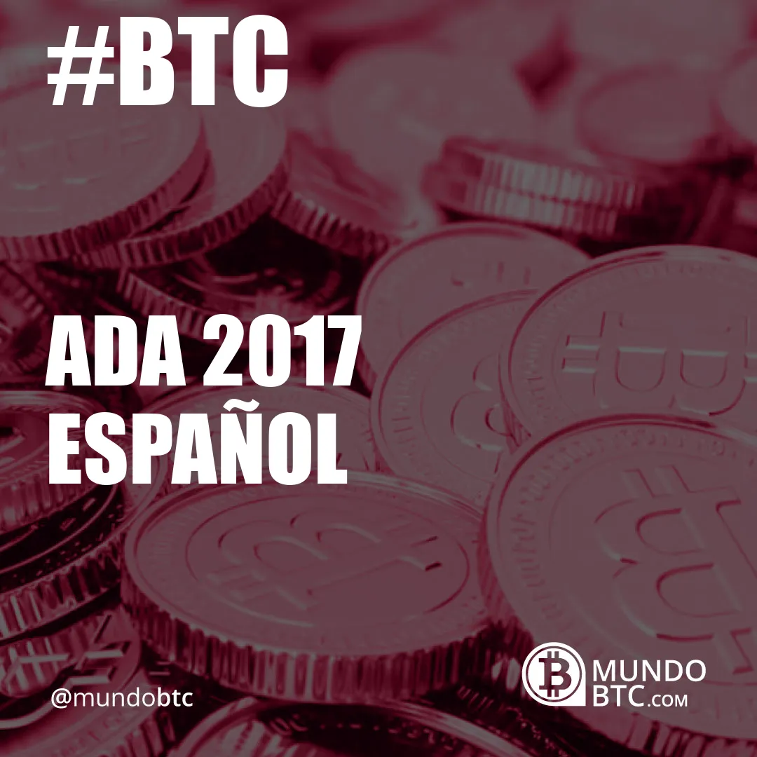 Ada 2017 Español
