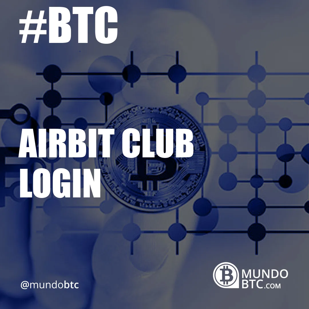 Airbit Club Login