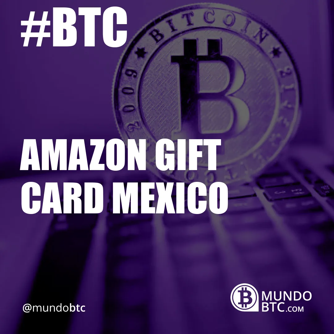 Amazon Gift Card Mexico