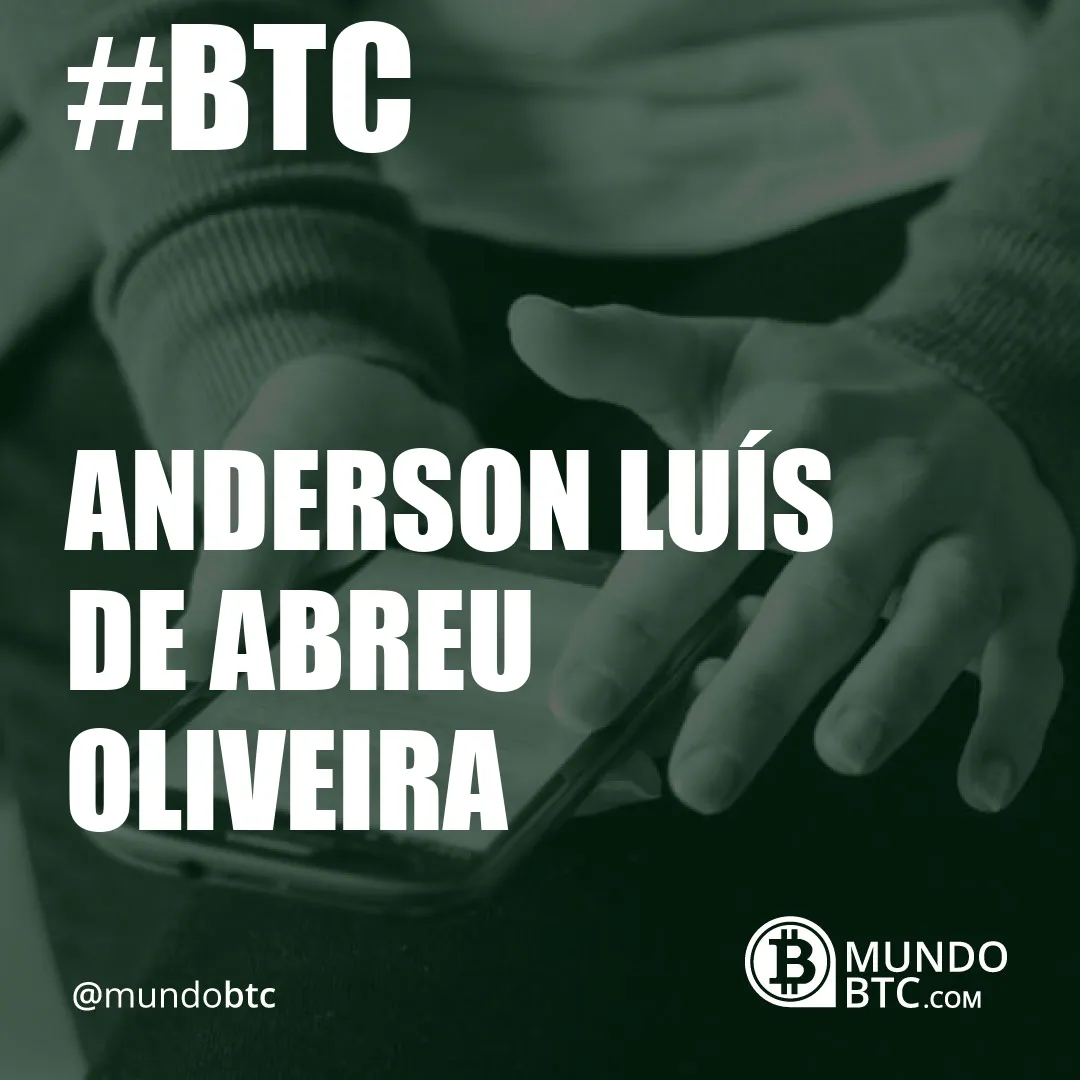 anderson luís de abreu oliveira