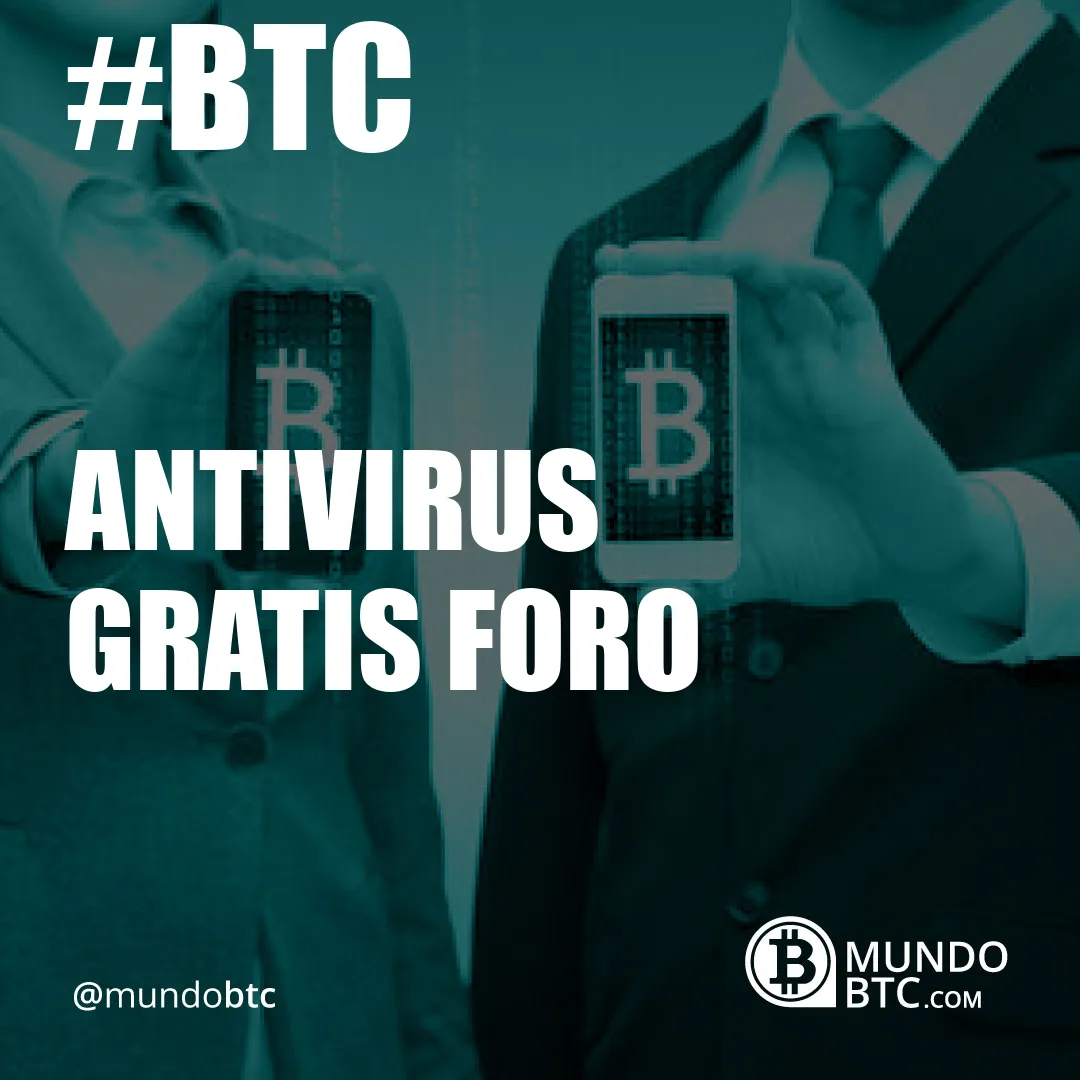 antivirus gratis foro