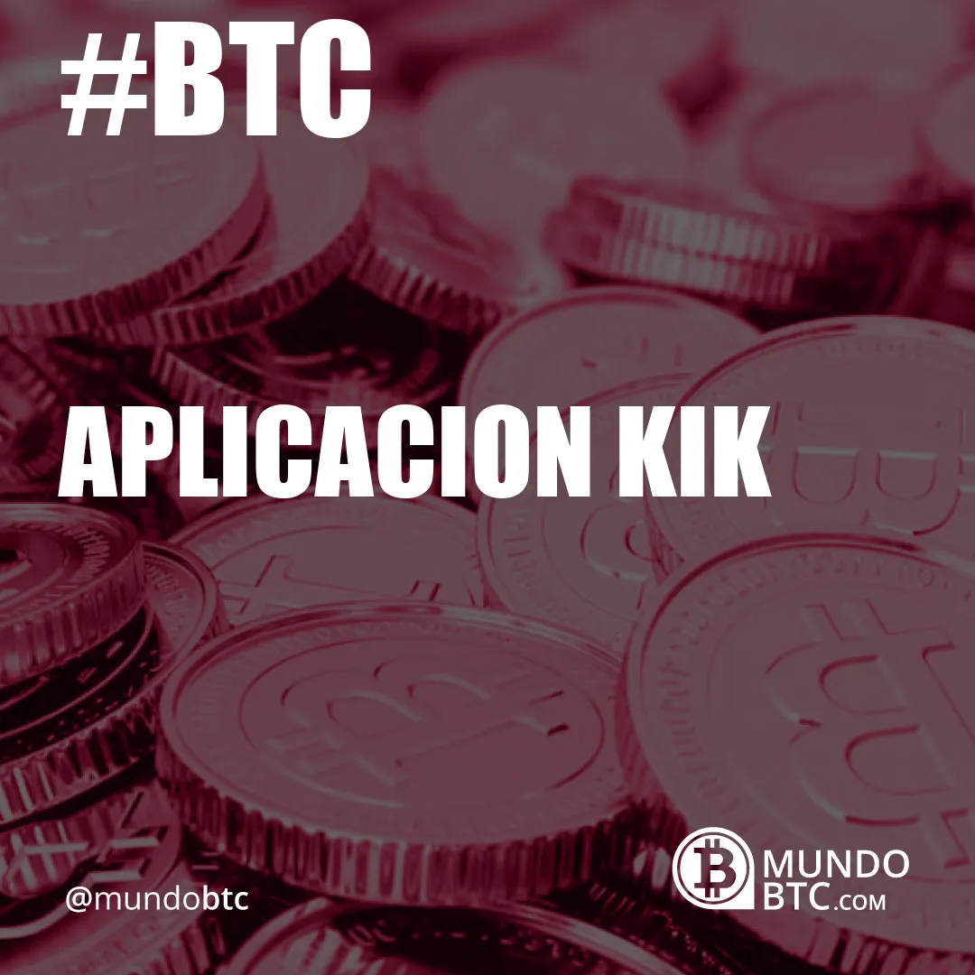 Aplicacion Kik