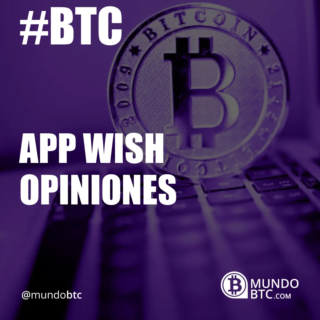 App Wish Opiniones