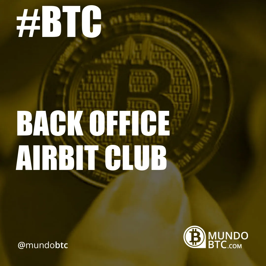 back office airbit club