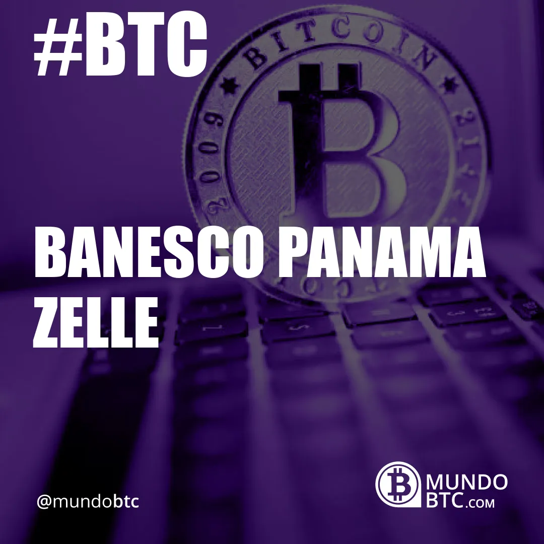 banesco panama zelle