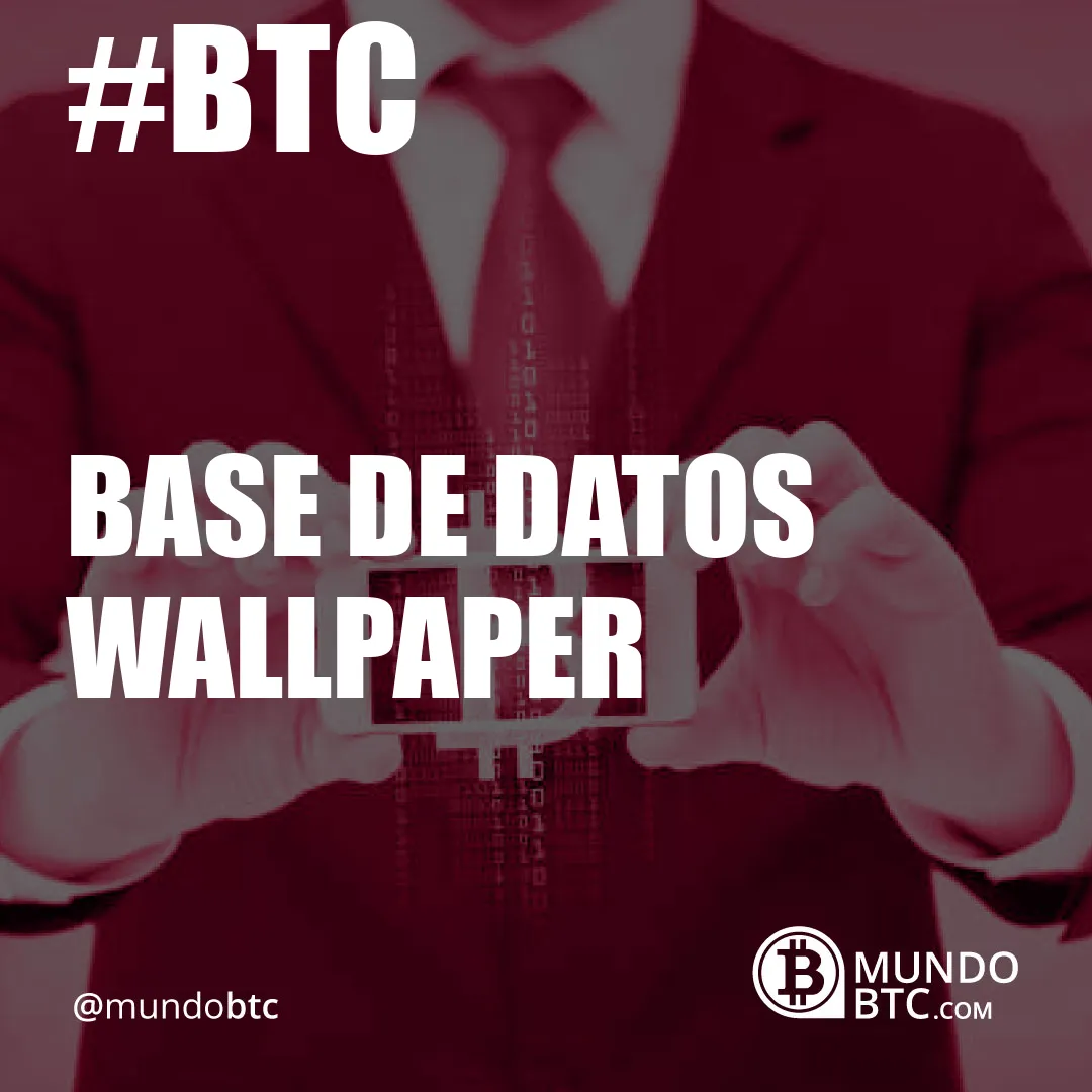 Base de Datos Wallpaper