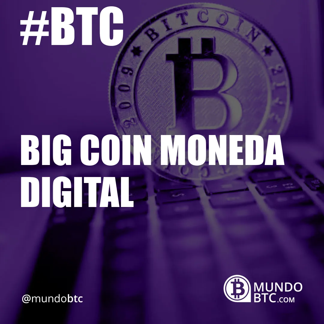 big coin moneda digital