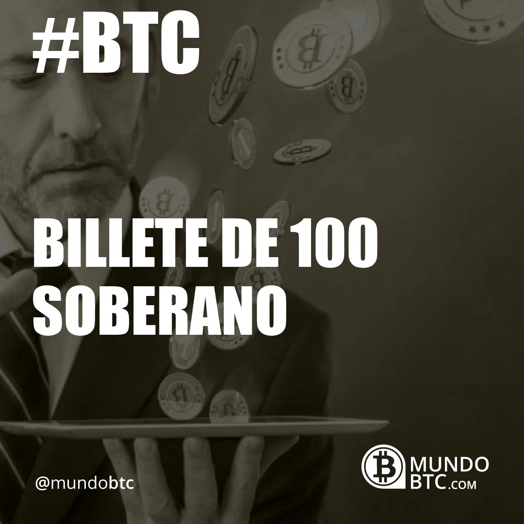 billete de 100 soberano