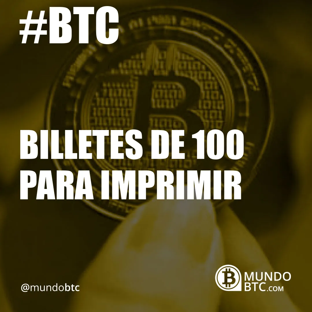 billetes de 100 para imprimir