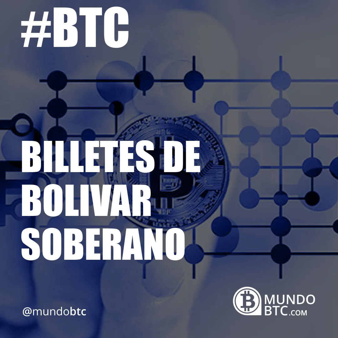 billetes de bolivar soberano