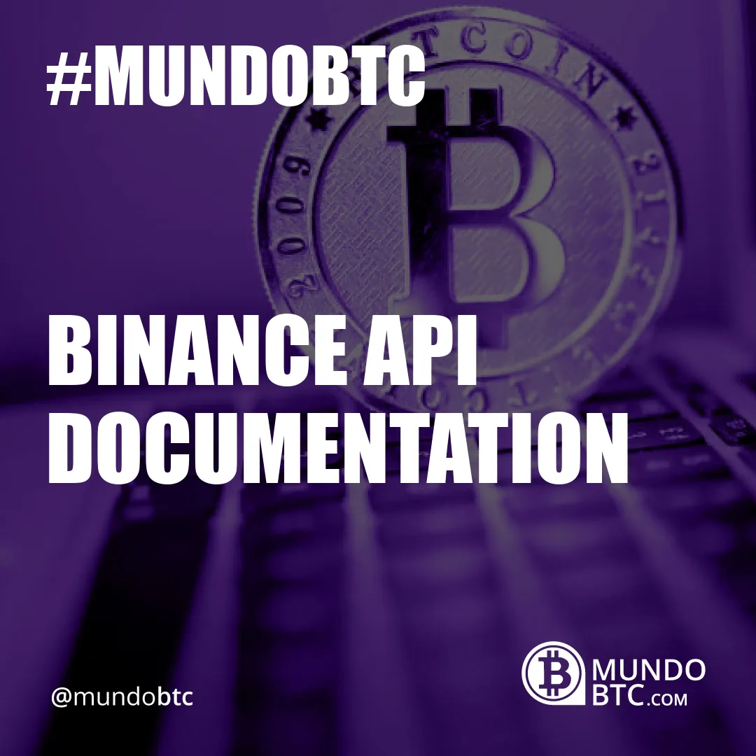 Binance Api Documentation