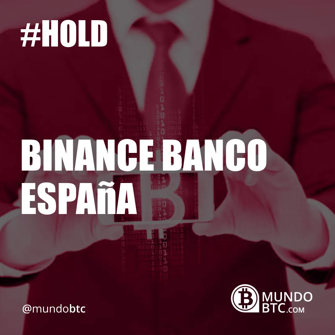 Binance Banco España