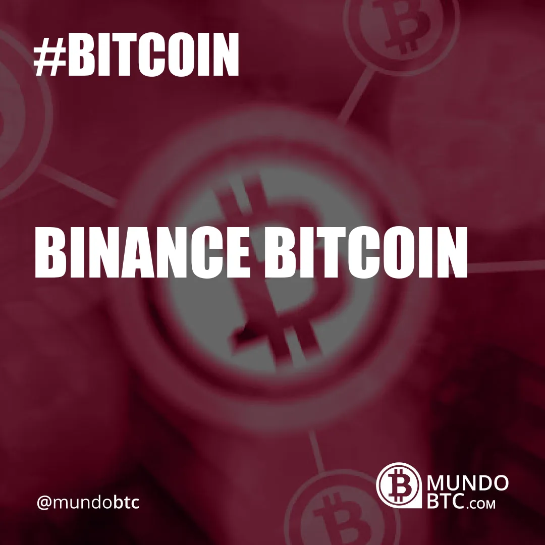 Binance Bitcoin