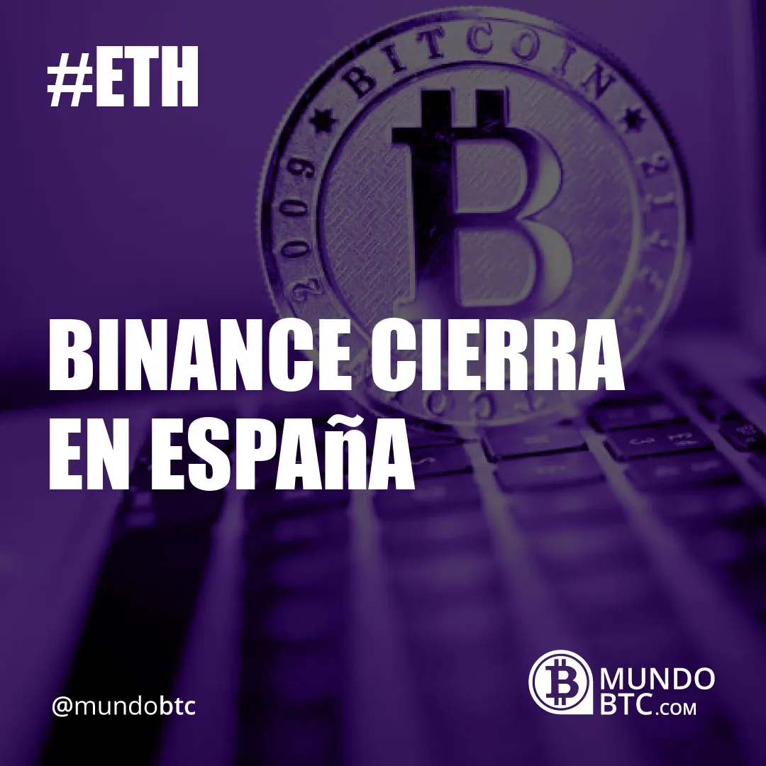 Binance Cierra en España