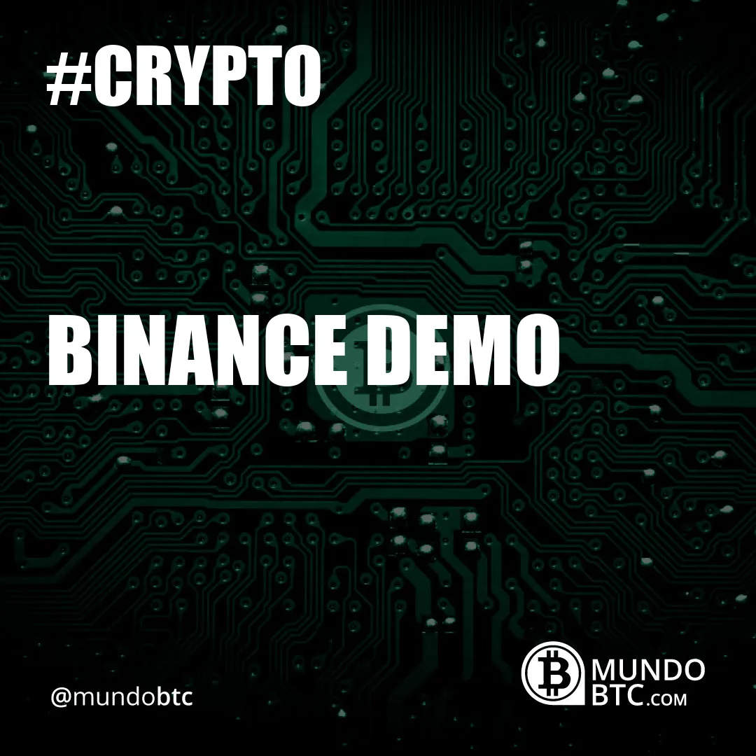 Binance Demo