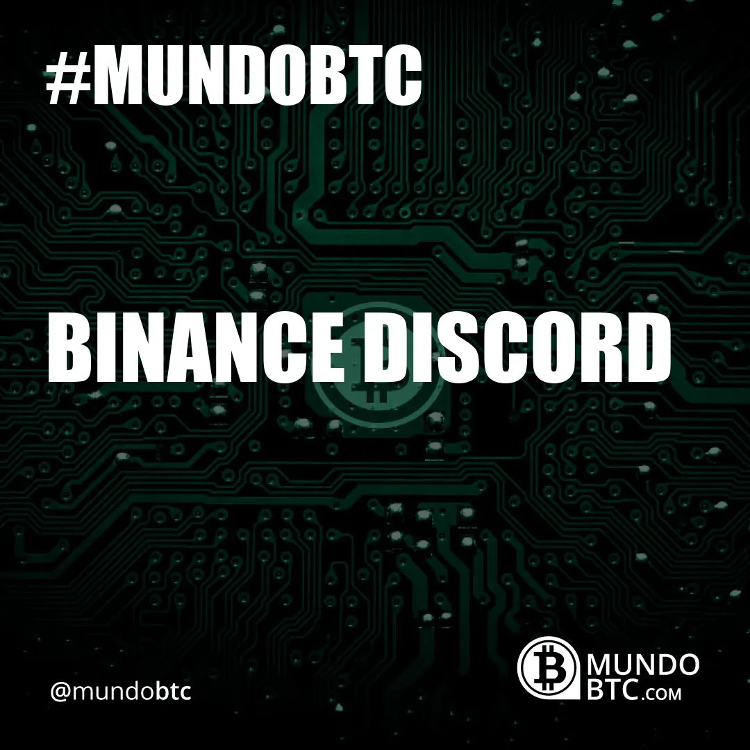 Binance Discord