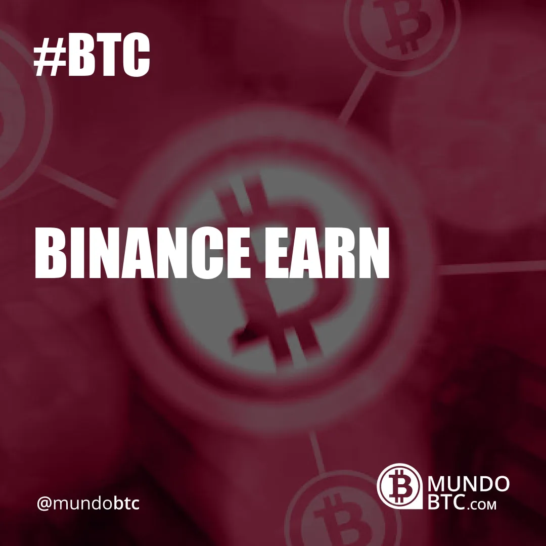 Binance Earn