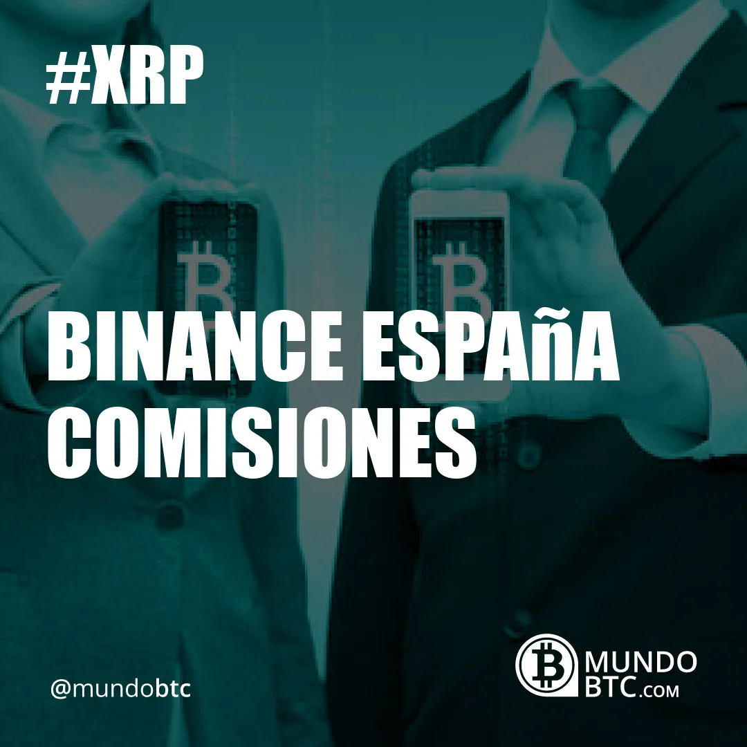 Binance España Comisiones