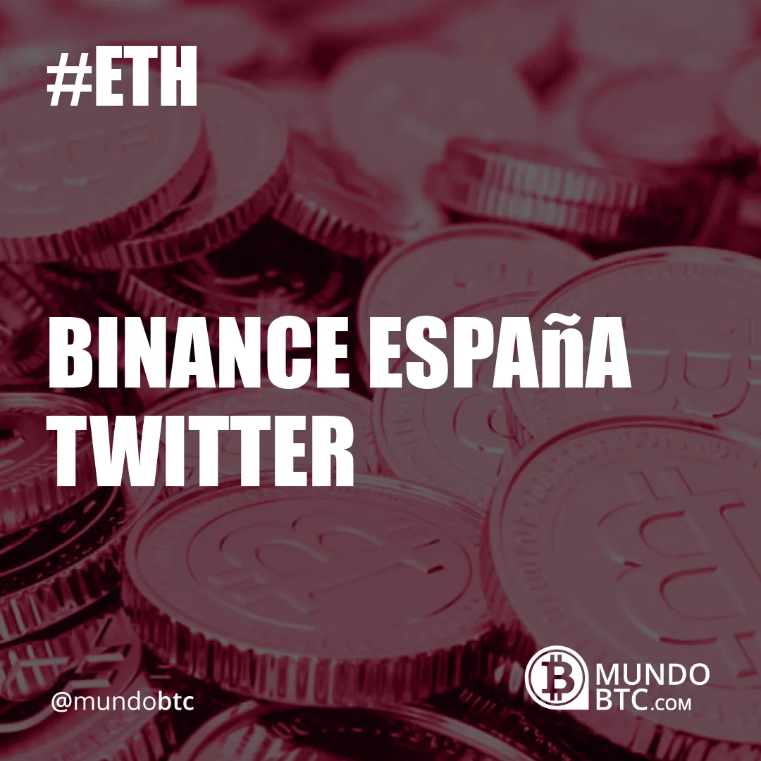 Binance España Twitter