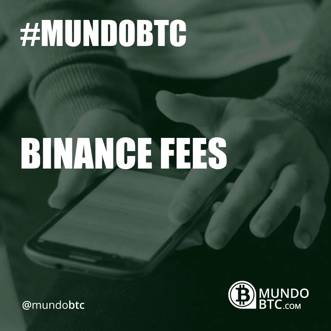 Binance Fees