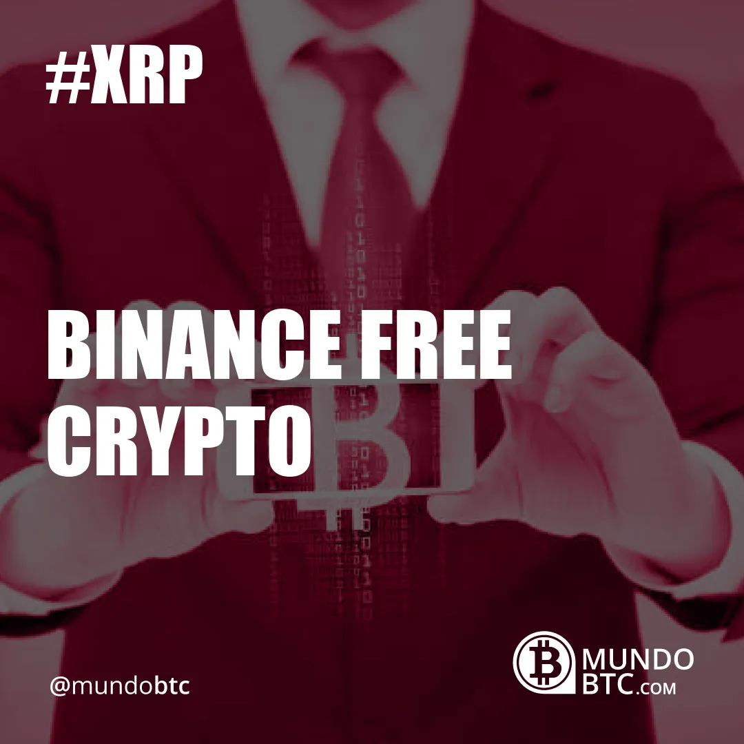 Binance Free Crypto