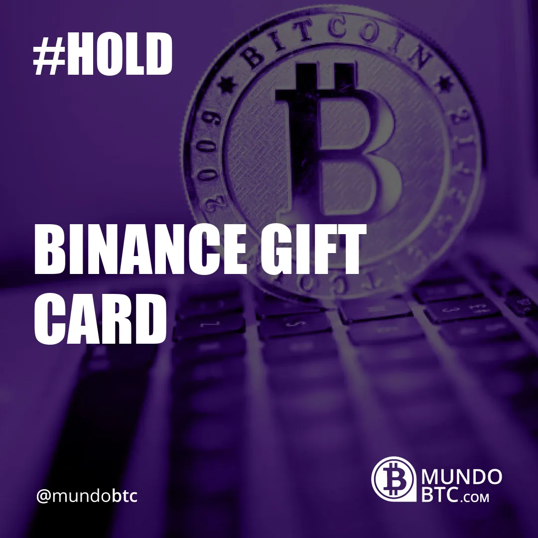 Binance Gift Card