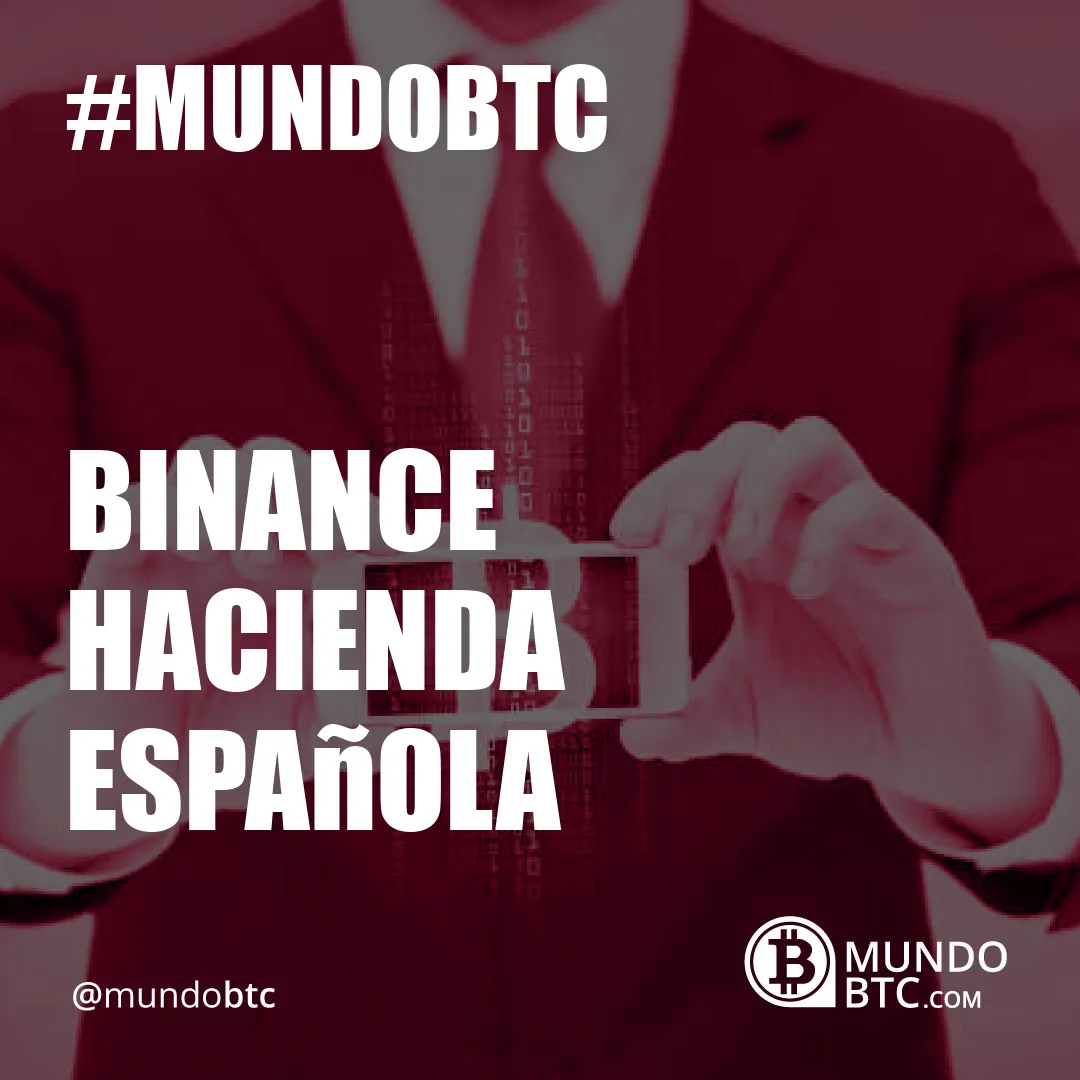 Binance Hacienda Española