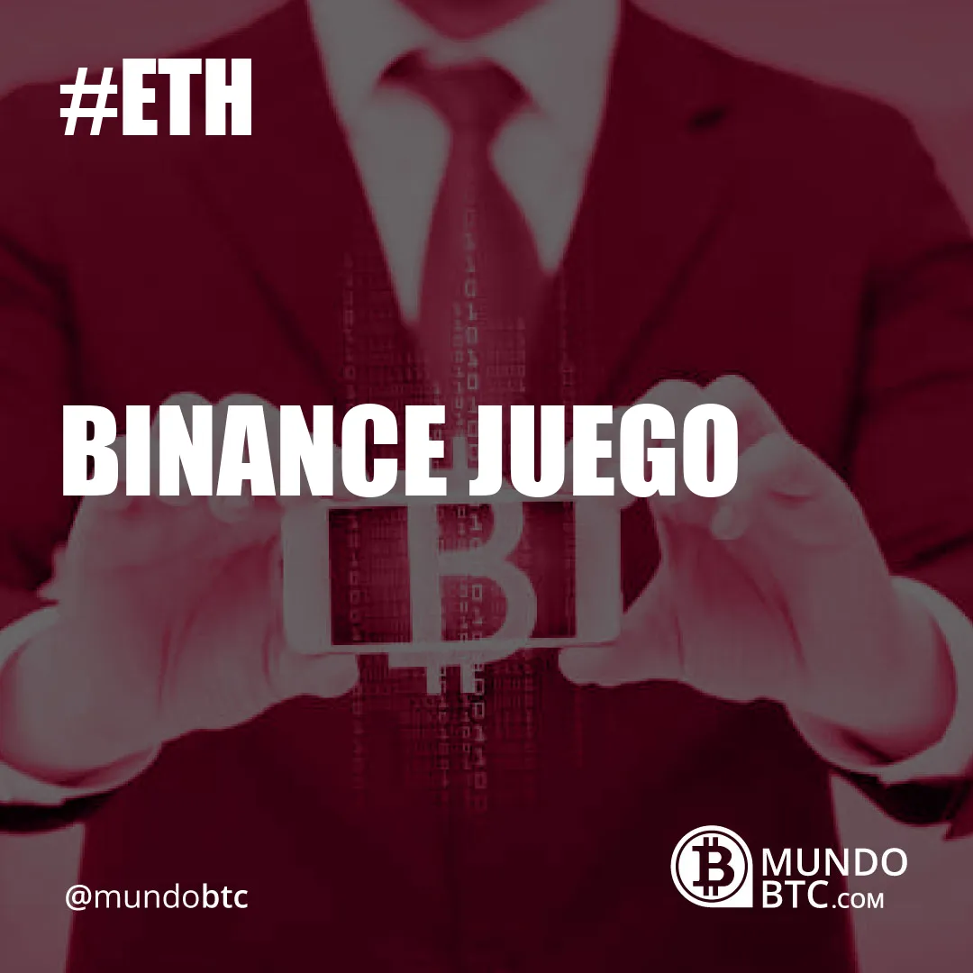 Binance Juego