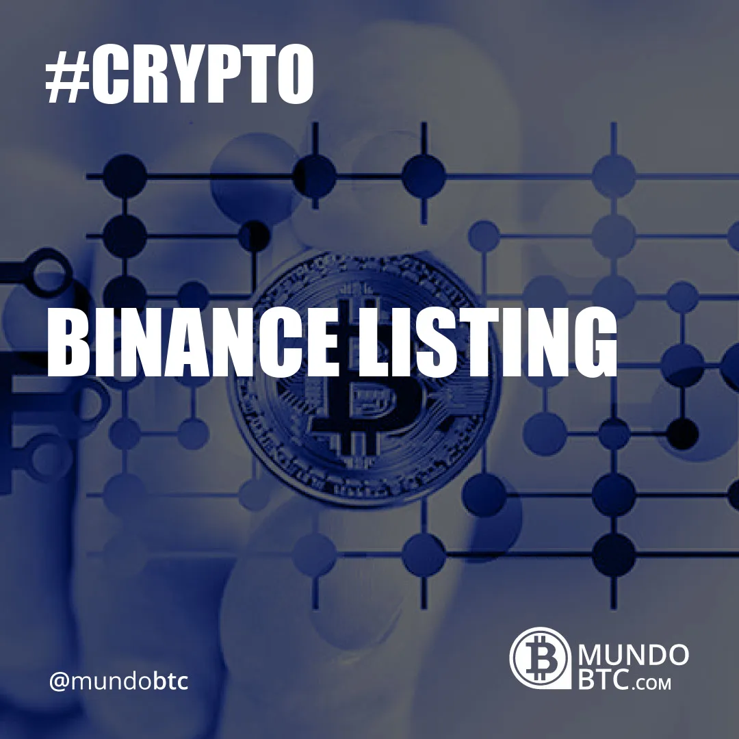 Binance Listing