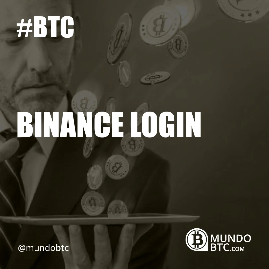 Binance Login