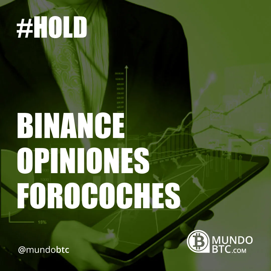 Binance Opiniones Forocoches