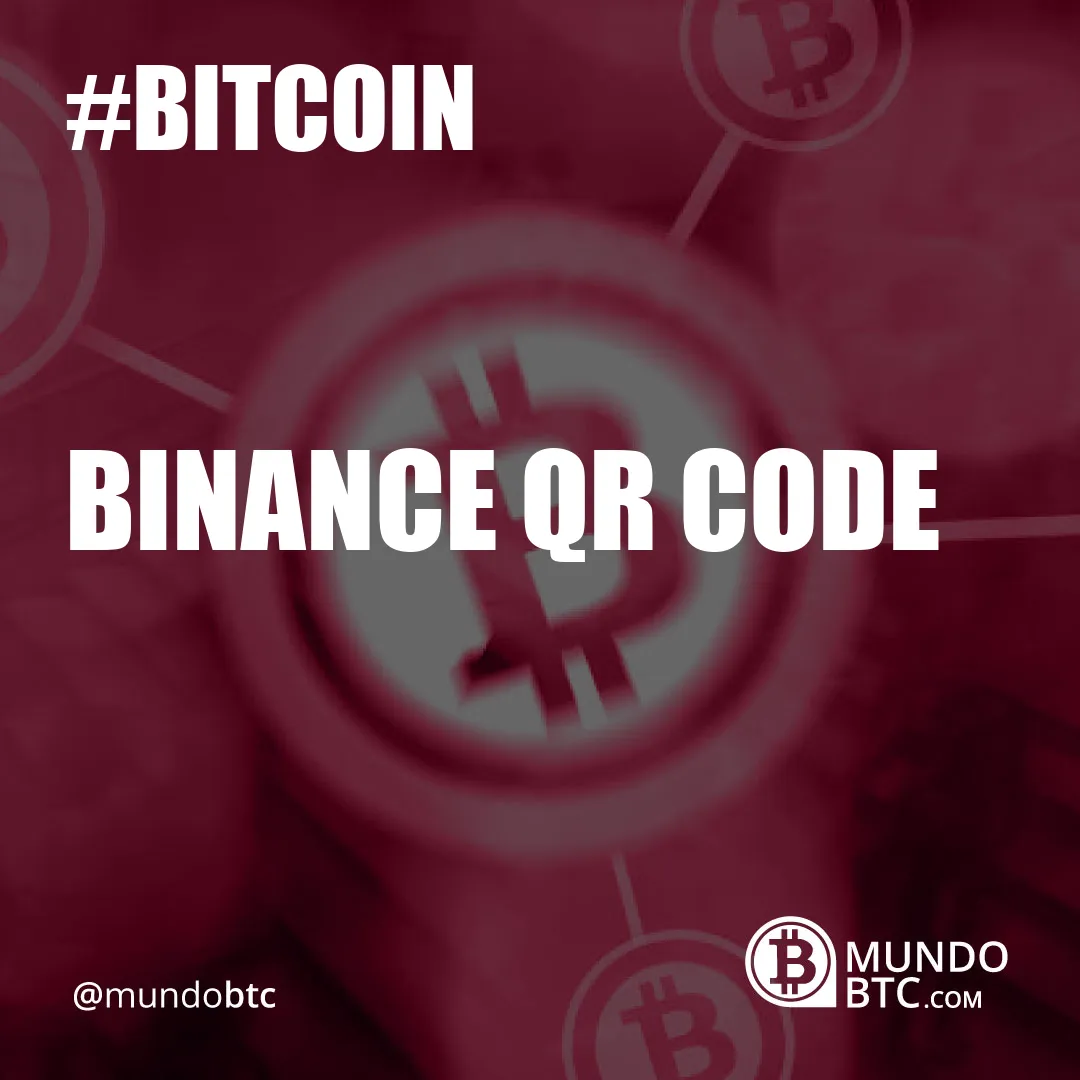 Binance Qr Code