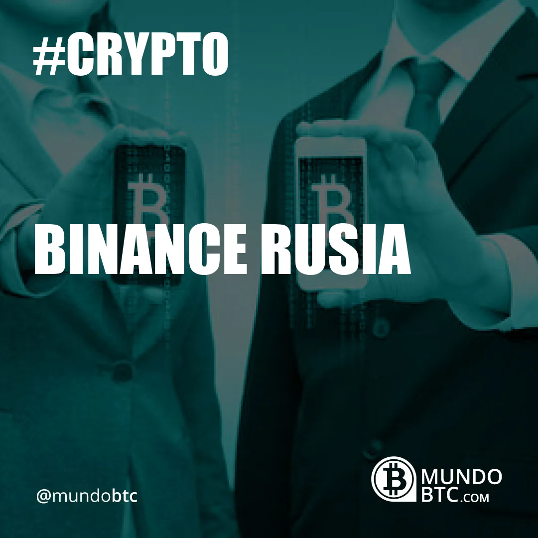 Binance Rusia