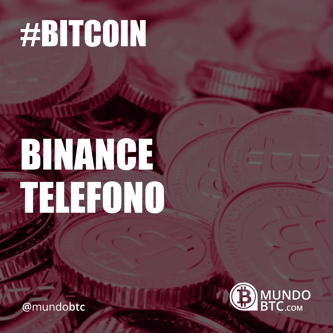 Binance Telefono