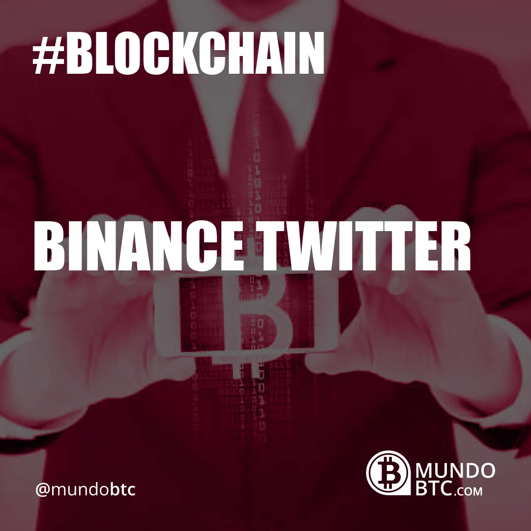 Binance Twitter