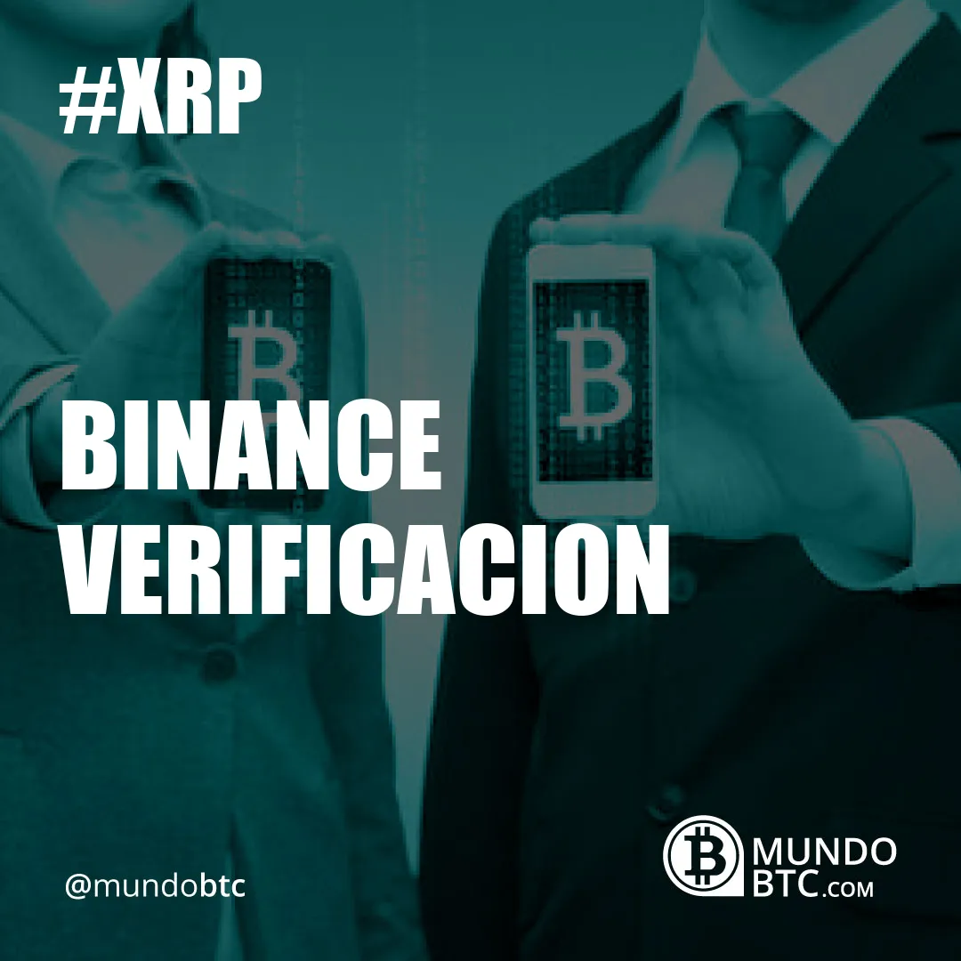 Binance Verificacion