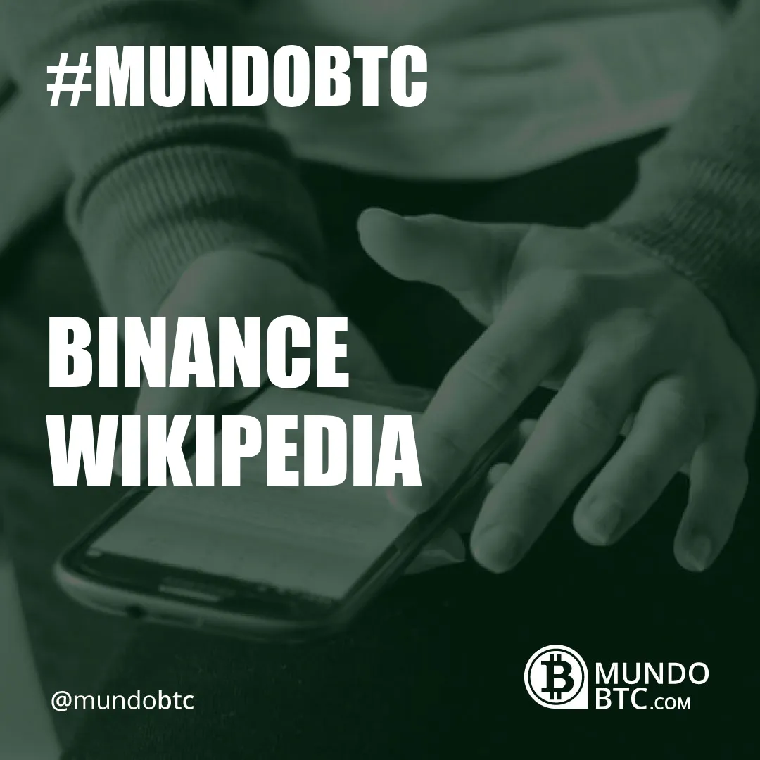 Binance Wikipedia