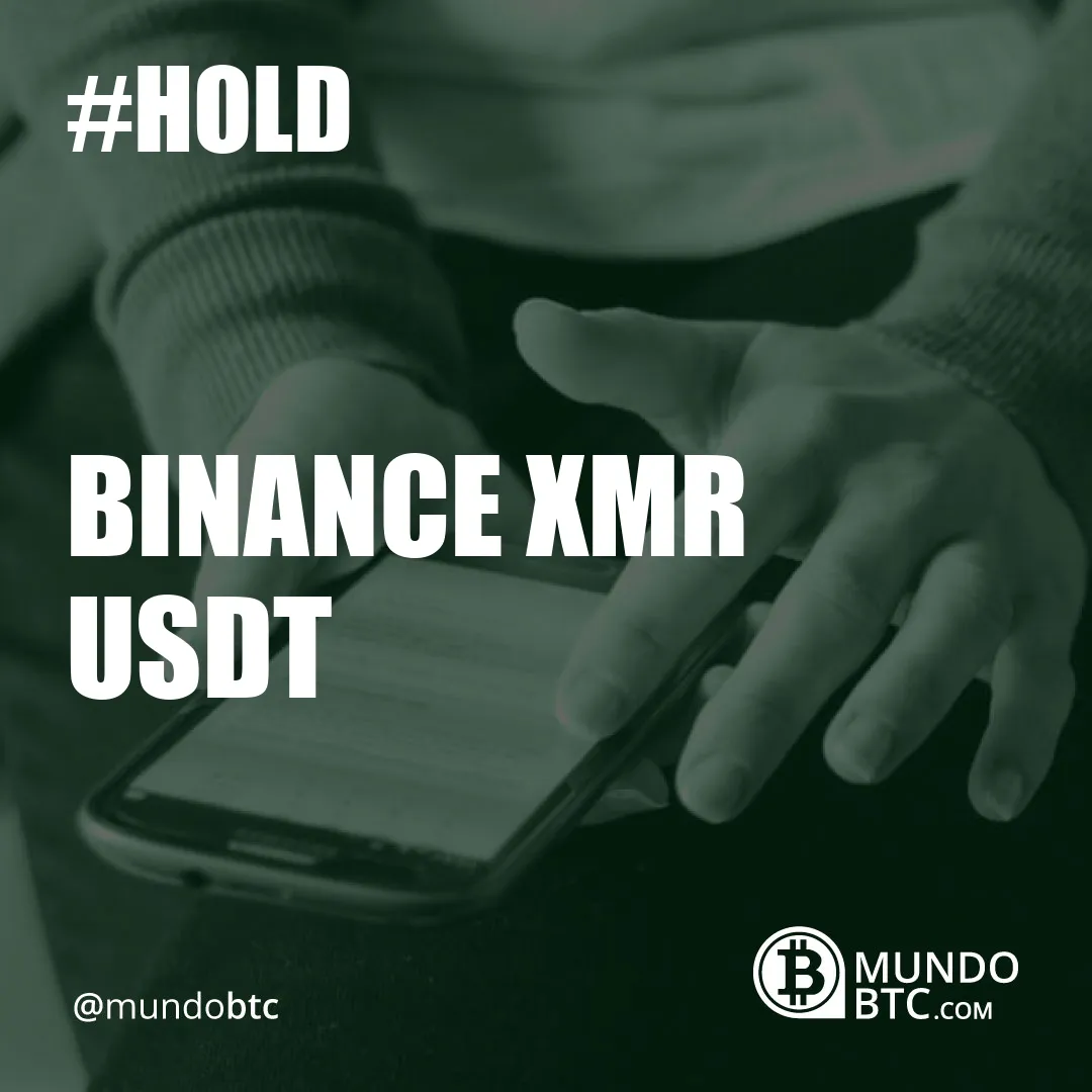 Binance Xmr Usdt