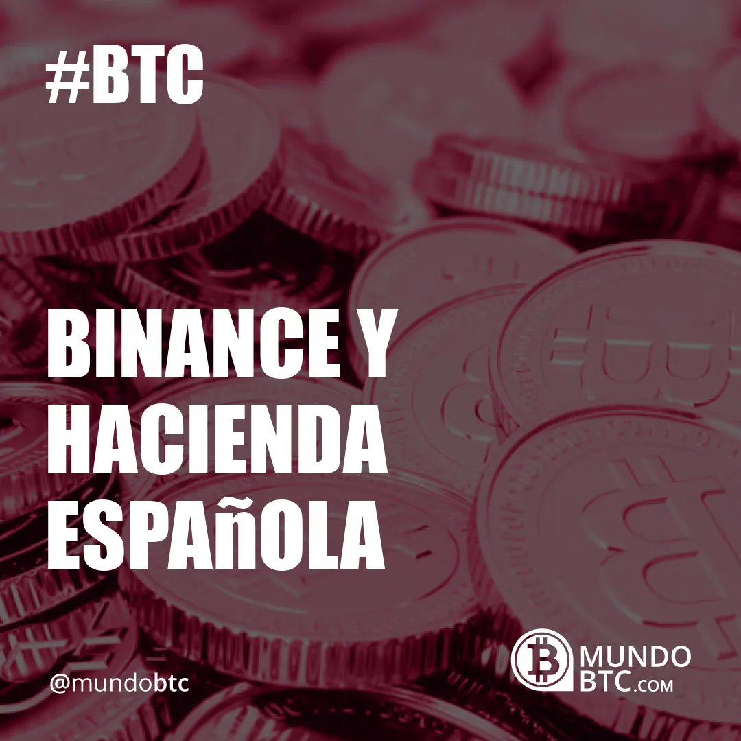 Binance y Hacienda Española