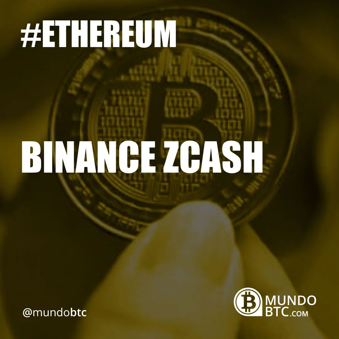 Binance Zcash