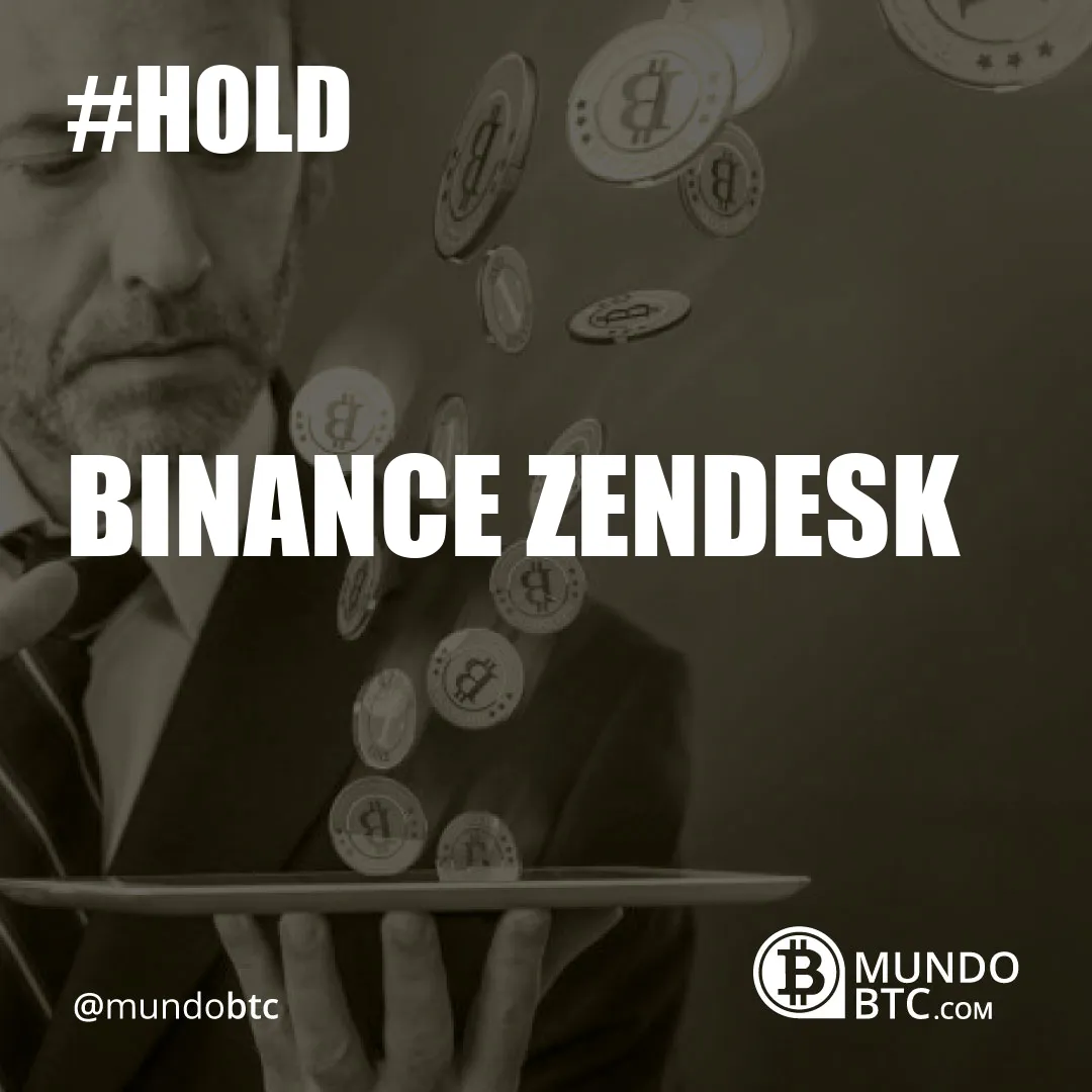 Binance Zendesk