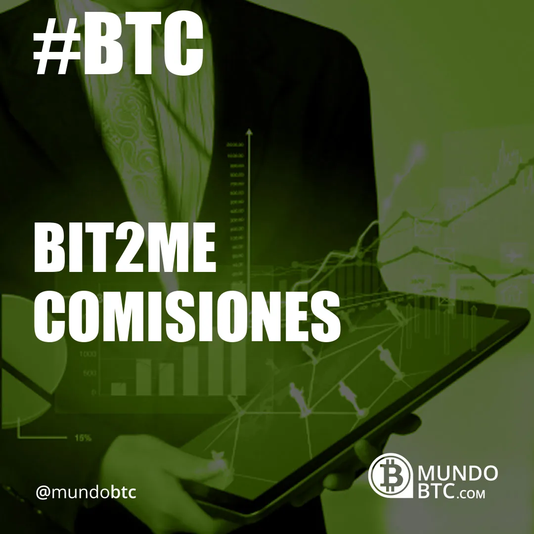 Bit2Me Comisiones