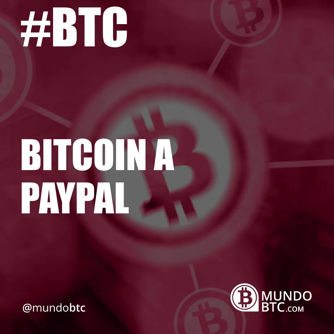 bitcoin a paypal