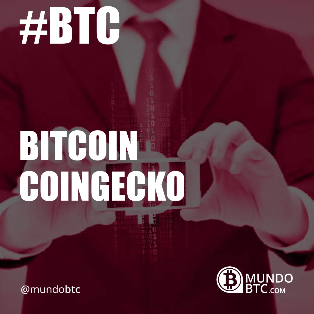 Bitcoin Coingecko