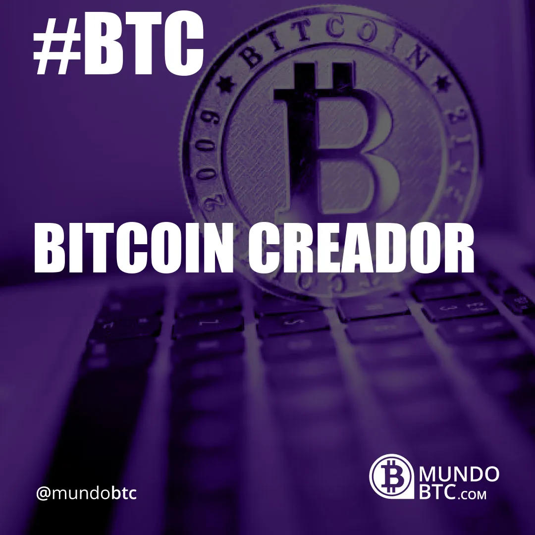 bitcoin creador