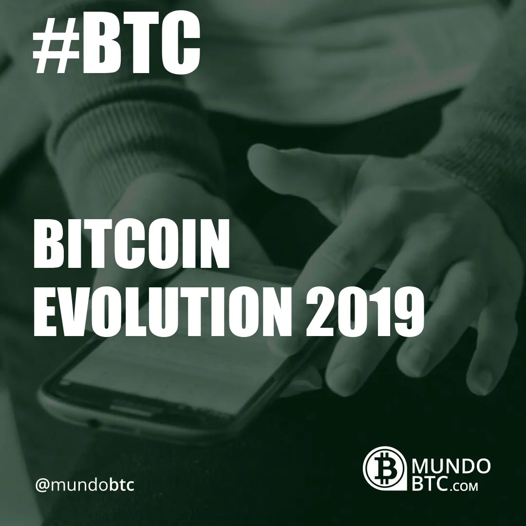 bitcoin evolution 2019