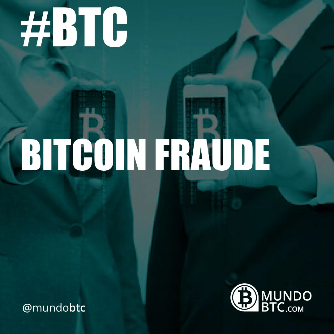 Bitcoin Fraude